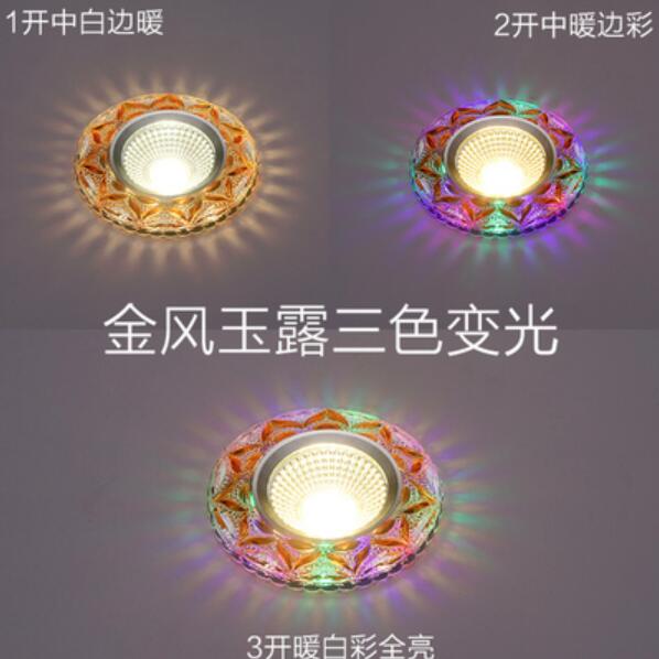 LED Recessed Downlights Ceiling Spot Lamps 3W led Down Iights 110V 220V Driver Included replacement for halogen