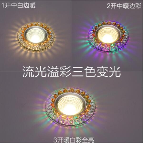 LED Recessed Downlights Ceiling Spot Lamps 3W led Down Iights 110V 220V Driver Included replacement for halogen