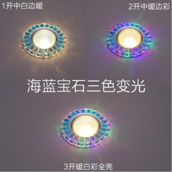 LED Recessed Downlights Ceiling Spot Lamps 3W led Down Iights 110V 220V Driver Included replacement for halogen