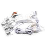 NEW Super MINI 1W x 6pcs 6W LED Downlights Under Cabinet Light Spotlight For Jewelry Lighting Night Lamp