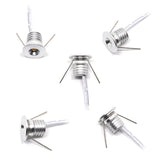 NEW Super MINI 1W x 6pcs 6W LED Downlights Under Cabinet Light Spotlight For Jewelry Lighting Night Lamp