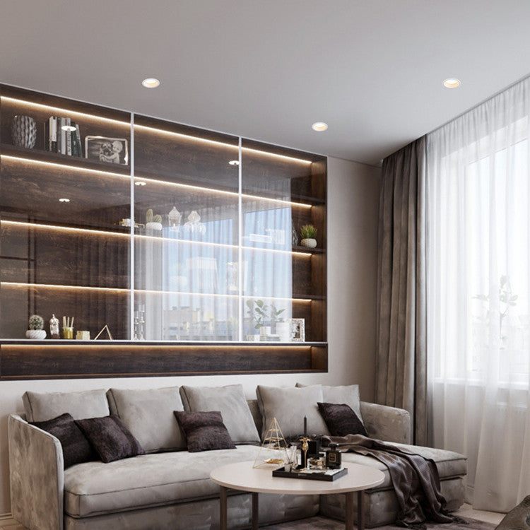 Dimmable LED COB Recessed Downlight 3w 5W 7W 12W 15W 18w Round White LED Ceiling Spot Light