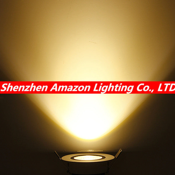 LED Downlight Ceiling Down Light with driver 85-265V 6W Warm White/Cold White indoor led light
