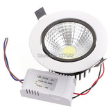 LED Downlight Ceiling Down Light with driver 85-265V 6W Warm White/Cold White indoor led light