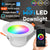 Led Down Light Smart Spot LED Downlights RGB Dimming 5W 7W 9W WIFI Ceiling Spot Light Indoor Lighting Recessed Bluetooth Lamp
