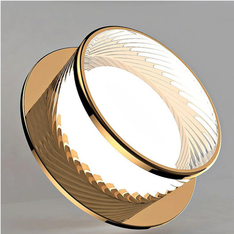 LED downlight golden warm light ceiling light round 5W/7W/9W/12W 110V 220V three-color variable