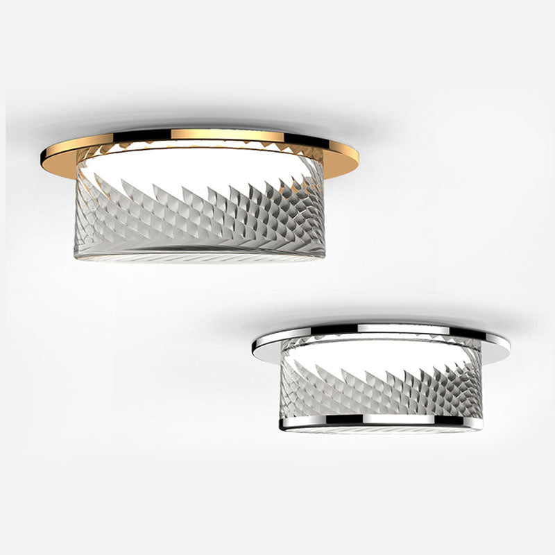 LED downlight golden warm light ceiling light round 5W/7W/9W/12W 110V 220V three-color variable