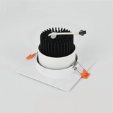 Recessed Square Dimmable LED Downlights 7W 9W 12W COB LED Ceiling Lamp AC85-265V Warm/Cold White LED Spot Lights Indoor Lighting