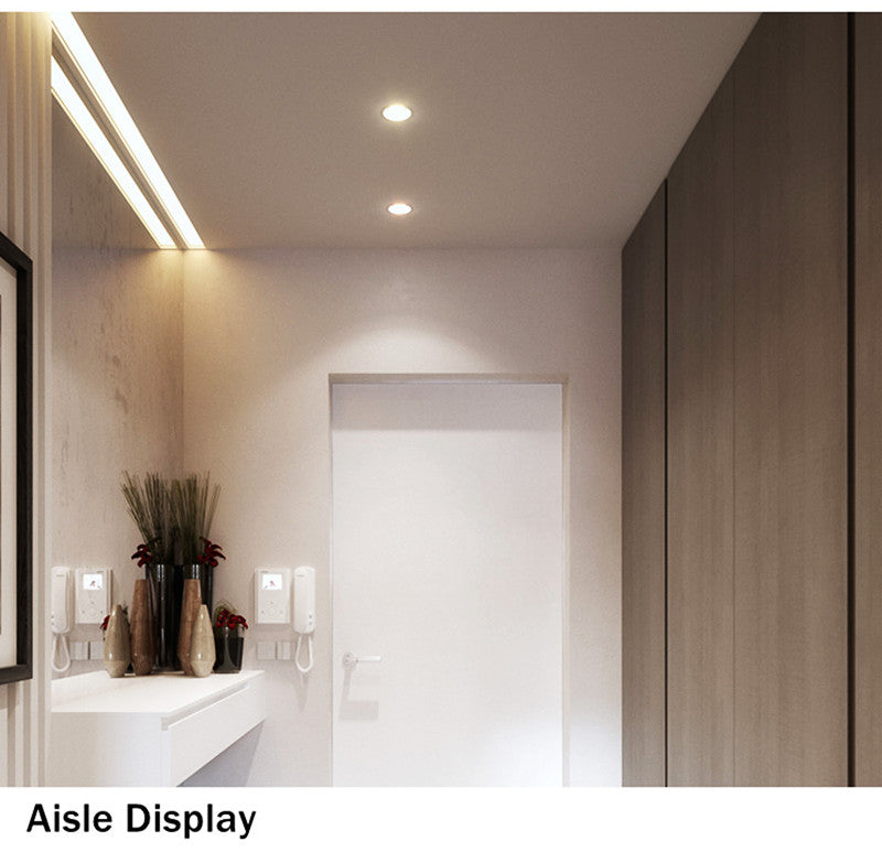 Recessed Square Dimmable LED Downlights 7W 9W 12W COB LED Ceiling Lamp AC85-265V Warm/Cold White LED Spot Lights Indoor Lighting