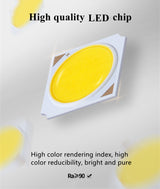 QIUBOSS Dimmable LED Recessed Downlights 220V Led Embedded Spotlights 10W 20W COB Ceiling Lamp Square Lighting Lights for Indoor