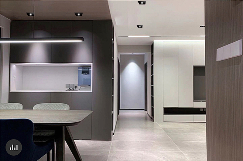 QIUBOSS Dimmable LED Recessed Downlights 220V Led Embedded Spotlights 10W 20W COB Ceiling Lamp Square Lighting Lights for Indoor