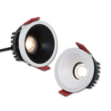 2022 New High Anti-Glare LED COB Recessed Downlight 3W 5W 7W 10W 110V 220V Dimmable Ceiling Spot Lights Indoor Lighting