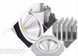LED COB Downlight Dimmable ac110-240V 7W 9W 12W Recessed Led ceiling lamp Spot light Bulbs Indoor Lighting