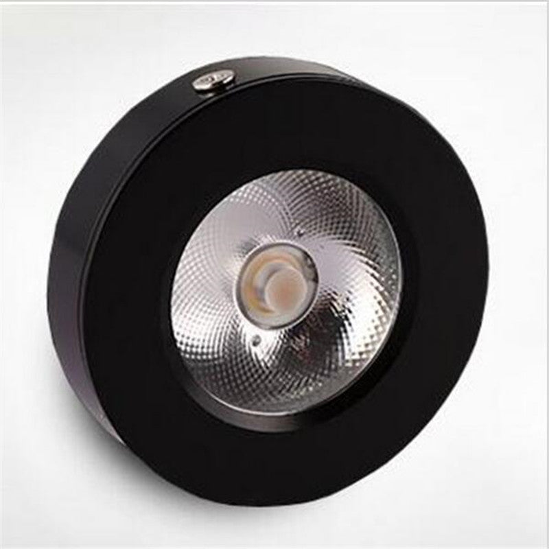 Ultra-thin COB LED Cabinet Light AC110V 220V 7W 4 PCS LED round downlight kitchen lamp Surface Mounted LED Ceiling Lamp
