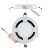 LED Downlight Ceiling Spot Honeycomb Luminescence AC120-265V 4 Pcs Round Recessed Lamp 18W 24W 36W 9W Bedroom Indoor Lighting