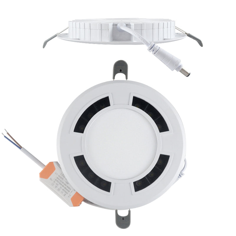 LED Downlight Ceiling Spot Honeycomb Luminescence AC120-265V 4 Pcs Round Recessed Lamp 18W 24W 36W 9W Bedroom Indoor Lighting