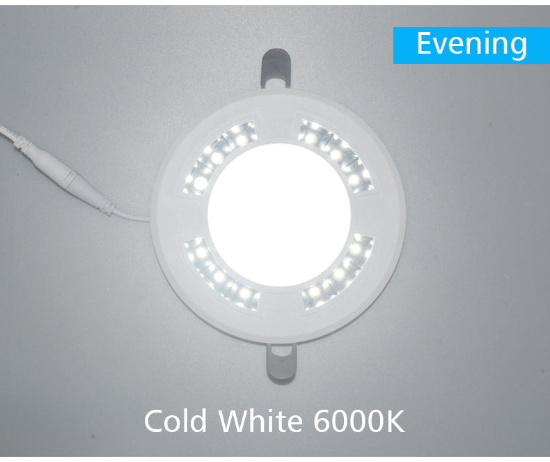 LED Downlight Ceiling Spot Honeycomb Luminescence AC120-265V 4 Pcs Round Recessed Lamp 18W 24W 36W 9W Bedroom Indoor Lighting