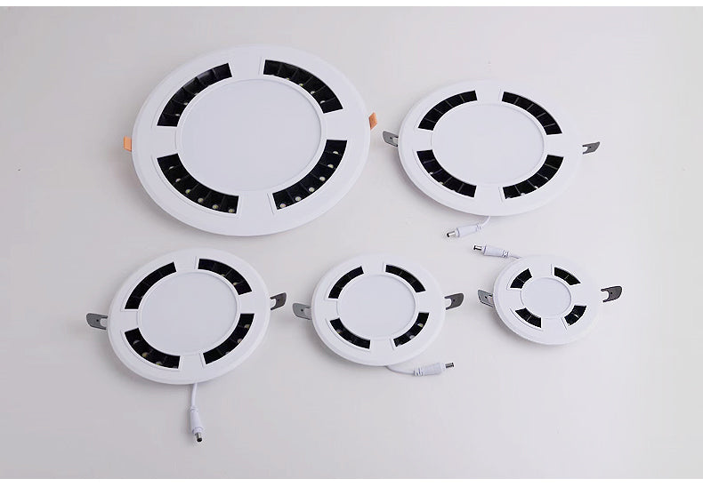 LED Downlight Ceiling Spot Honeycomb Luminescence AC120-265V 4 Pcs Round Recessed Lamp 18W 24W 36W 9W Bedroom Indoor Lighting