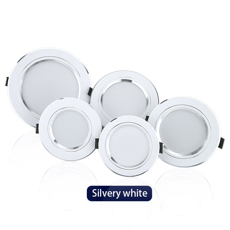 Led Downlight 5W 9W 12W 15W 18W Recessed Ceiling Light AC 220V 230V 240V Round Led Panel Down Light 6pcs/lot Spotlight Lighting