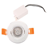 LED Recessed Ceiling Light Spotlight 3W RGB Downlight Lamp No UV Or IR Light Radiation Easy to Install And Operation