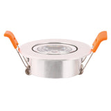 LED Recessed Ceiling Light Spotlight 3W RGB Downlight Lamp No UV Or IR Light Radiation Easy to Install And Operation