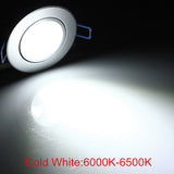 LED Ceiling Downlight Recessed LED Wall lamp 9W 15W 21W AC85V-265V 110V / 220V Spot light With LED Driver For Home Lighting