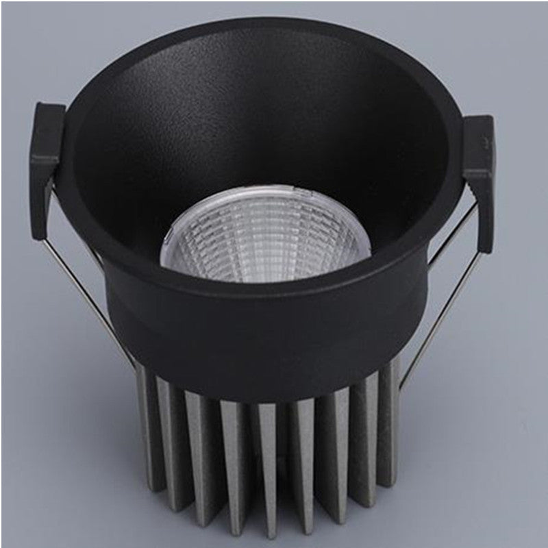 Dimmable Aluminum recessed LED Downlights 7W 10W 12W 15W 18W COB LED Ceiling Lamp Spot lights round led panel light decoration