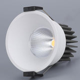 Dimmable Aluminum recessed LED Downlights 7W 10W 12W 15W 18W COB LED Ceiling Lamp Spot lights round led panel light decoration