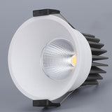 Dimmable Aluminum recessed LED Downlights 7W 10W 12W 15W 18W COB LED Ceiling Lamp Spot lights round led panel light decoration