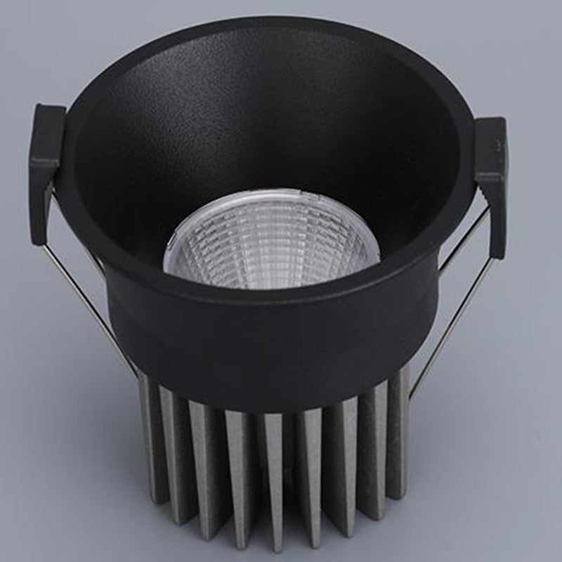 Dimmable Aluminum recessed LED Downlights 7W 10W 12W 15W 18W COB LED Ceiling Lamp Spot lights round led panel light decoration