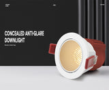 2021 New Led Recessed Downlight Ceiling-Lamp Round no glare Led Light Honeycomb High Quality Lighting Corridor Living Room Home