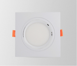 6 Types Dimmable Recessed Square Downlights 15W 10W COB LED Ceiling Lamp AC90-260V LED Background Spot Lights Indoor Lighting
