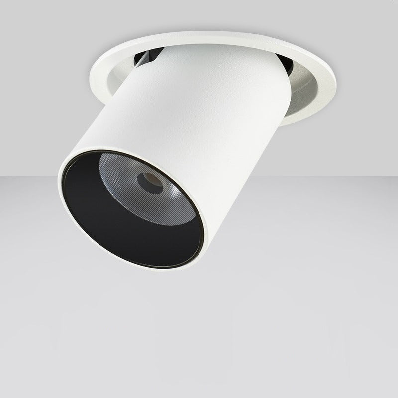 NEW LED Aluminum recessed COB dimmable Rotating Downlight ac85-265V 9W 12W 15W LED Ceiling Lamp Spot Lights Indoor Lighting