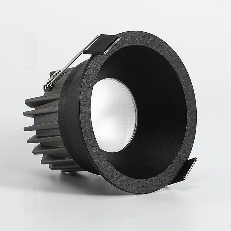 Dimmable LED Downlight 7W 10W 12W 15W COB Spotlight Ceiling Light AC85-265V Aluminum Round Recessed Ceiling Lamps