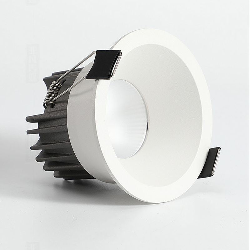 Dimmable LED Downlight 7W 10W 12W 15W COB Spotlight Ceiling Light AC85-265V Aluminum Round Recessed Ceiling Lamps