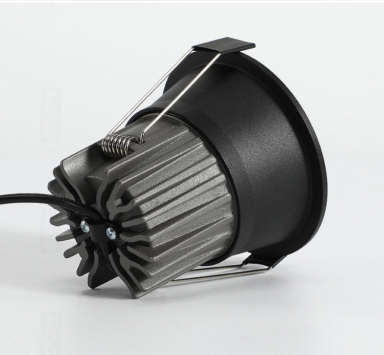 Dimmable LED Downlight 7W 10W 12W 15W COB Spotlight Ceiling Light AC85-265V Aluminum Round Recessed Ceiling Lamps