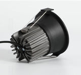 Dimmable LED Downlight 7W 10W 12W 15W COB Spotlight Ceiling Light AC85-265V Aluminum Round Recessed Ceiling Lamps