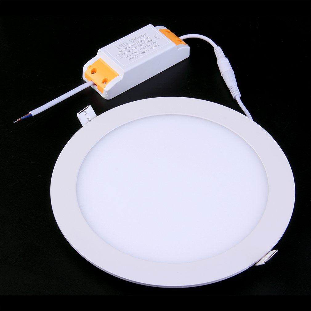 LED Round Recessed Ultra Slim 18W Lighting Panel Ceiling Downlight Bedroom Kitchen Indoor Down Light Ceiling LED Spot Light