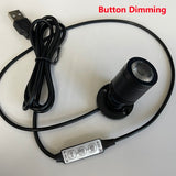 LED USB Led RGB Spotlight Mini Ceiling Downlight Remote Control Dimmable Spot Light Jewelry Cabinet Showcase Counter Lamp