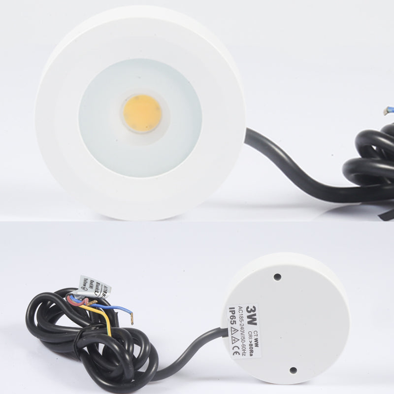 Ultra Thin Dimming IP65 3W 5W 110V 220V 240V Bathroom LED Ceiling Lighting CE Downlight Dining Auto Wine Closet Showcase Lamp
