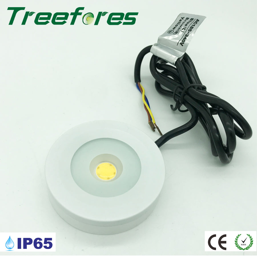 Ultra Thin Dimming IP65 3W 5W 110V 220V 240V Bathroom LED Ceiling Lighting CE Downlight Dining Auto Wine Closet Showcase Lamp