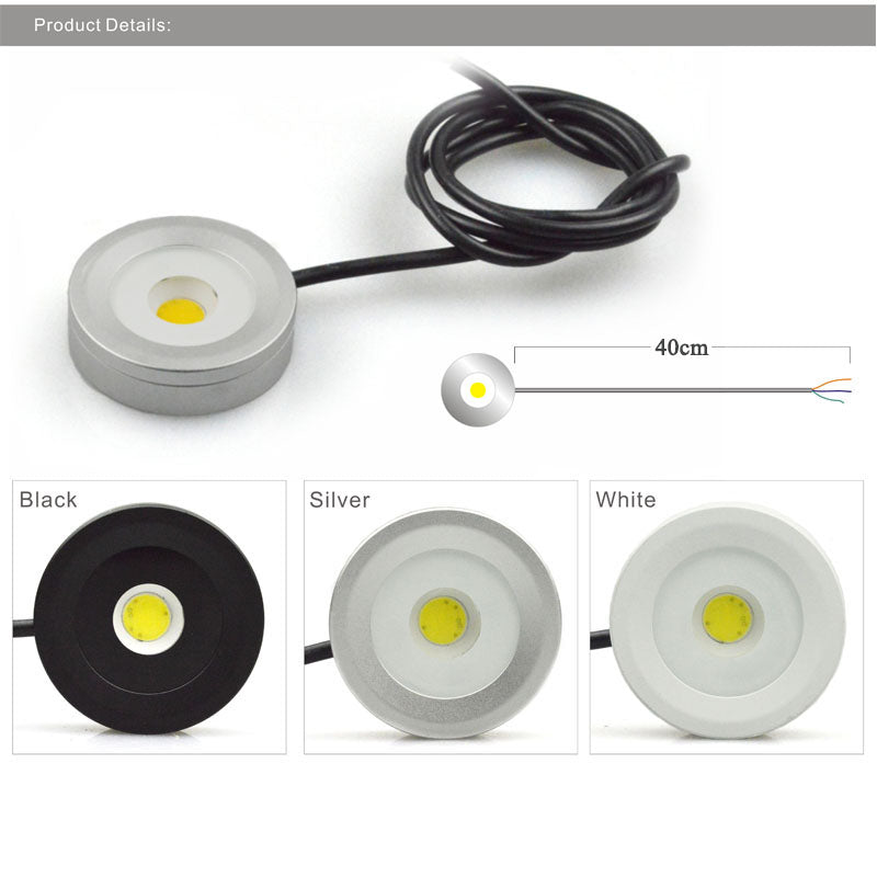 Ultra Thin Dimming IP65 3W 5W 110V 220V 240V Bathroom LED Ceiling Lighting CE Downlight Dining Auto Wine Closet Showcase Lamp