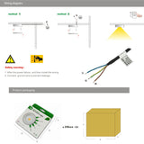 Ultra Thin Dimming IP65 3W 5W 110V 220V 240V Bathroom LED Ceiling Lighting CE Downlight Dining Auto Wine Closet Showcase Lamp