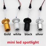 LED Cabinet Mini Spot Light 1W 110V 220V Downlight Jewelry Show Include Led Driver Surface Mounted Ceiling Light Lamp