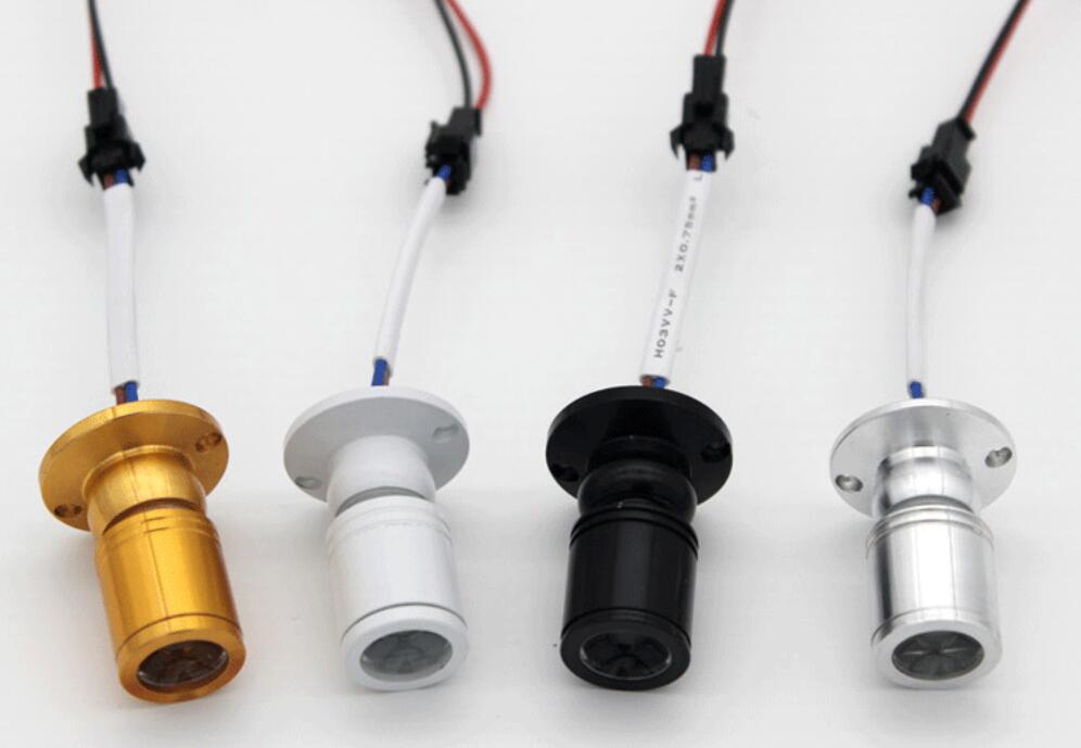 LED Cabinet Mini Spot Light 1W 110V 220V Downlight Jewelry Show Include Led Driver Surface Mounted Ceiling Light Lamp