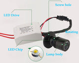 LED Cabinet Mini Spot Light 1W 110V 220V Downlight Jewelry Show Include Led Driver Surface Mounted Ceiling Light Lamp
