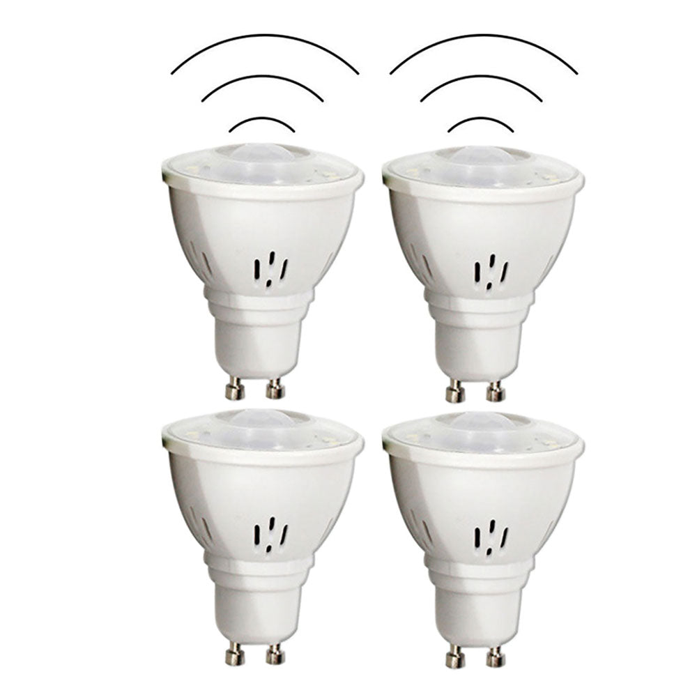 Downlight LED 4-Pieces Sensitive PIR LED Downlight GU10 3W Automatical Working