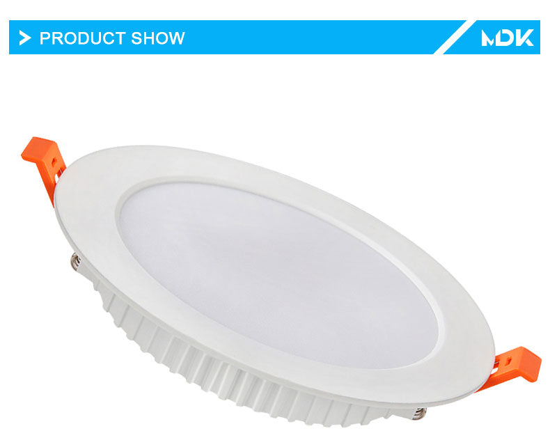 LED Downlight Thick Aluminum 5W 7W 9W 12W 15W 18W 24W 110V 220V Recessed Spot Lighting Bedroom Kitchen Indoor Downlight lamp