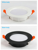 LED Downlight Thick Aluminum 5W 7W 9W 12W 15W 18W 24W 110V 220V Recessed Spot Lighting Bedroom Kitchen Indoor Downlight lamp