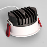 Anti Glare LED Downlights Recessed 9W 12W 15W Round Dimmable Ceiling Led Spot Background Lamps Indoor Lighting